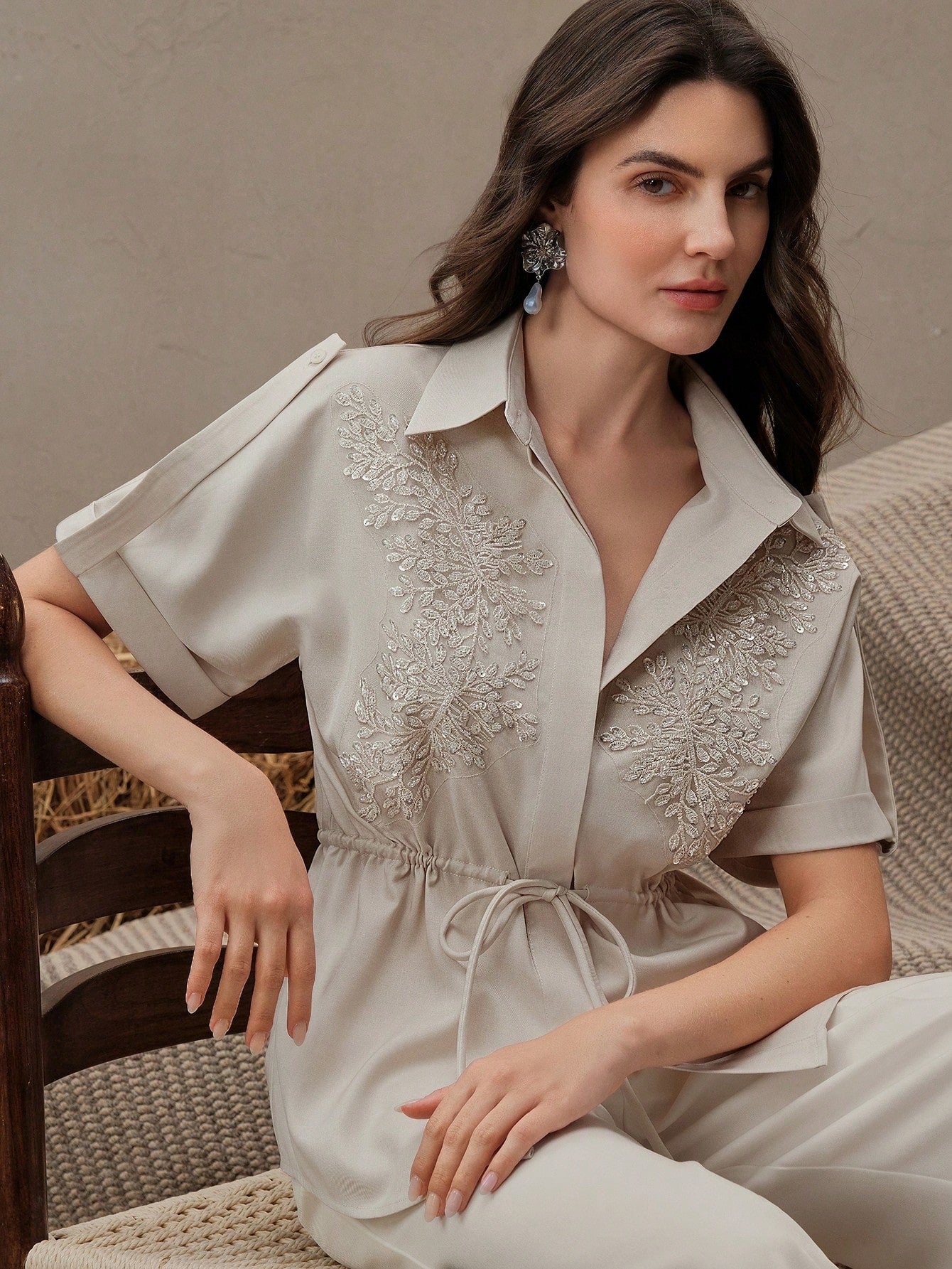 Elegant Dresses For Women Oldmoney Co-ord Set