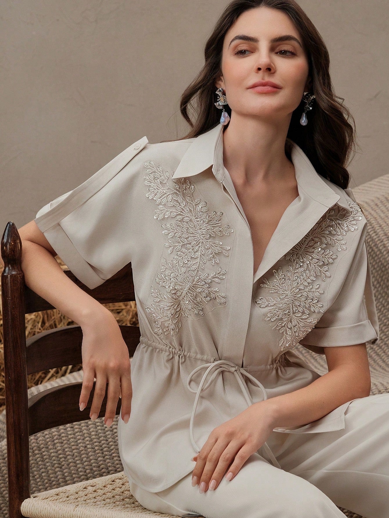 Elegant Dresses For Women Oldmoney Co-ord Set