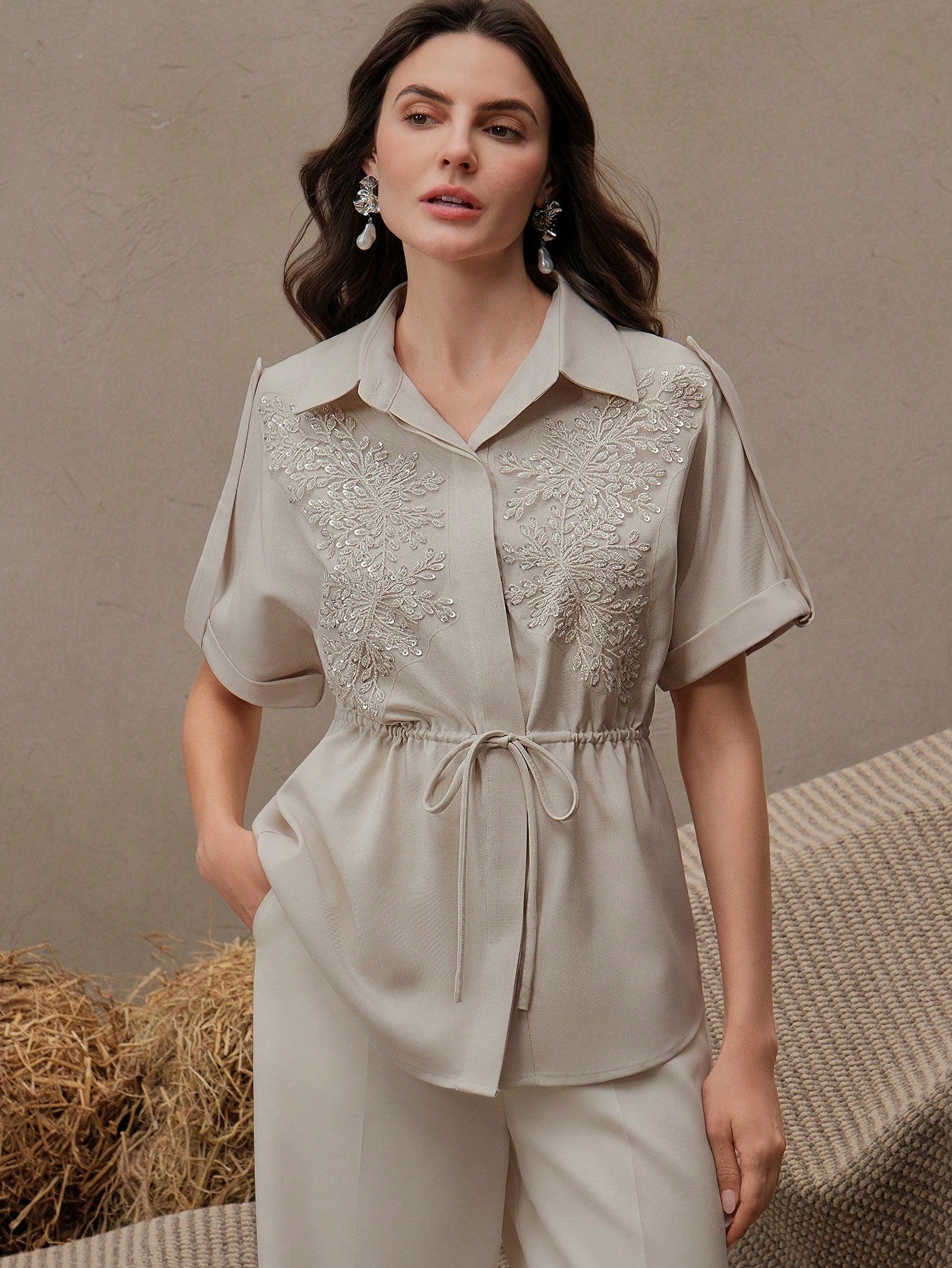 Elegant Dresses For Women Oldmoney Co-ord Set