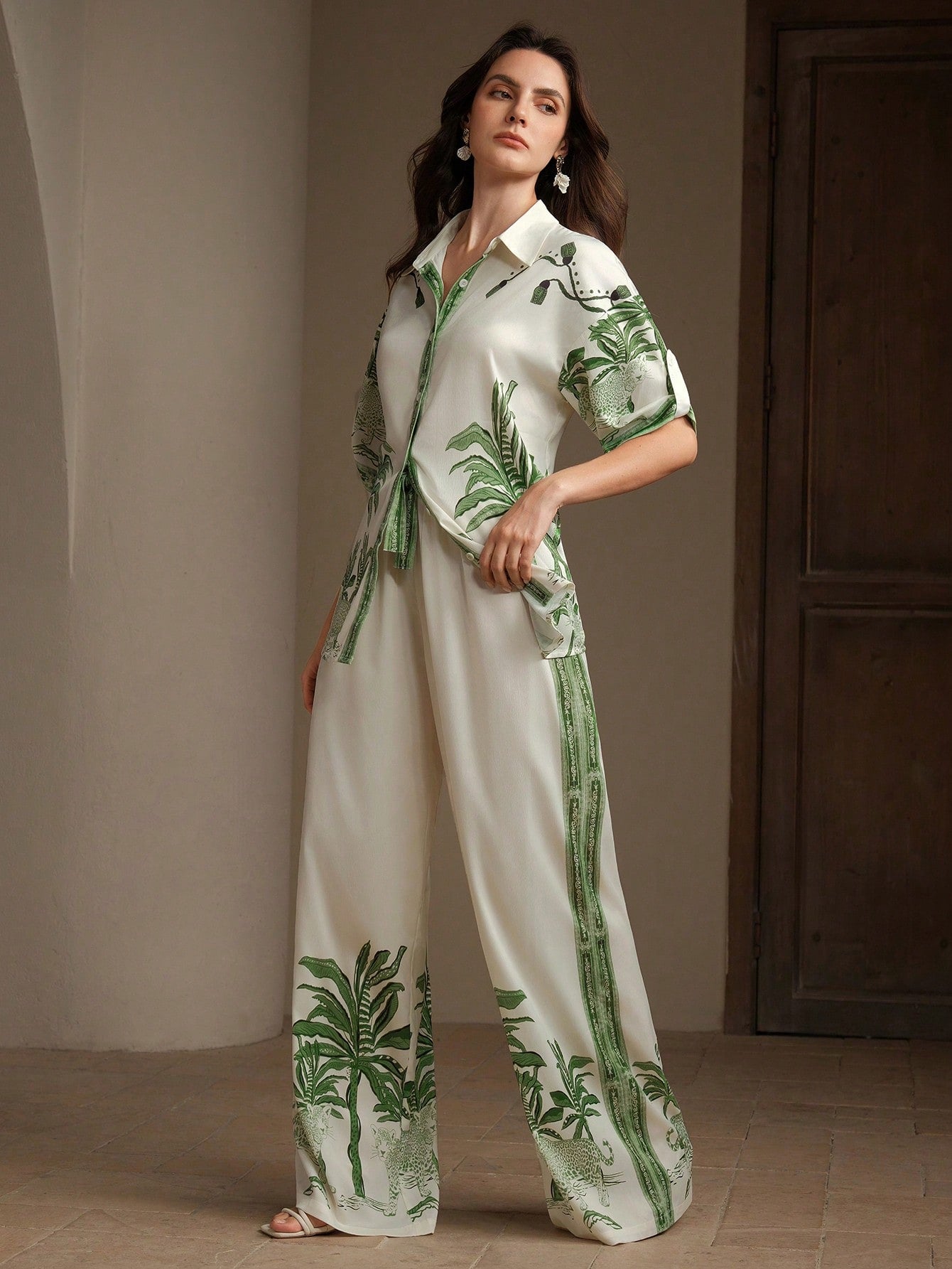 Women Two Pieces Outfits For Daily Wear Co-ord Set