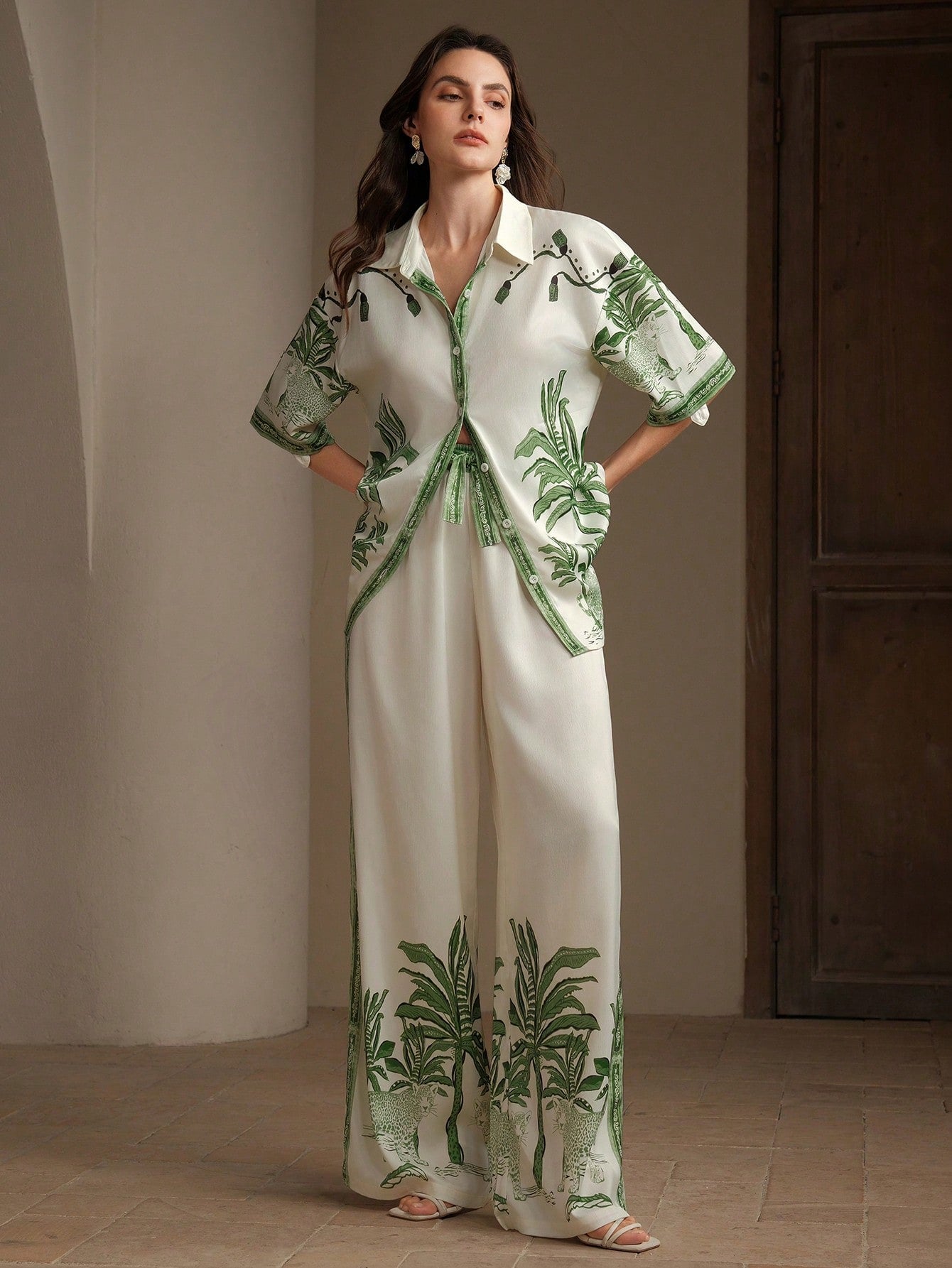 Women Two Pieces Outfits For Daily Wear Co-ord Set