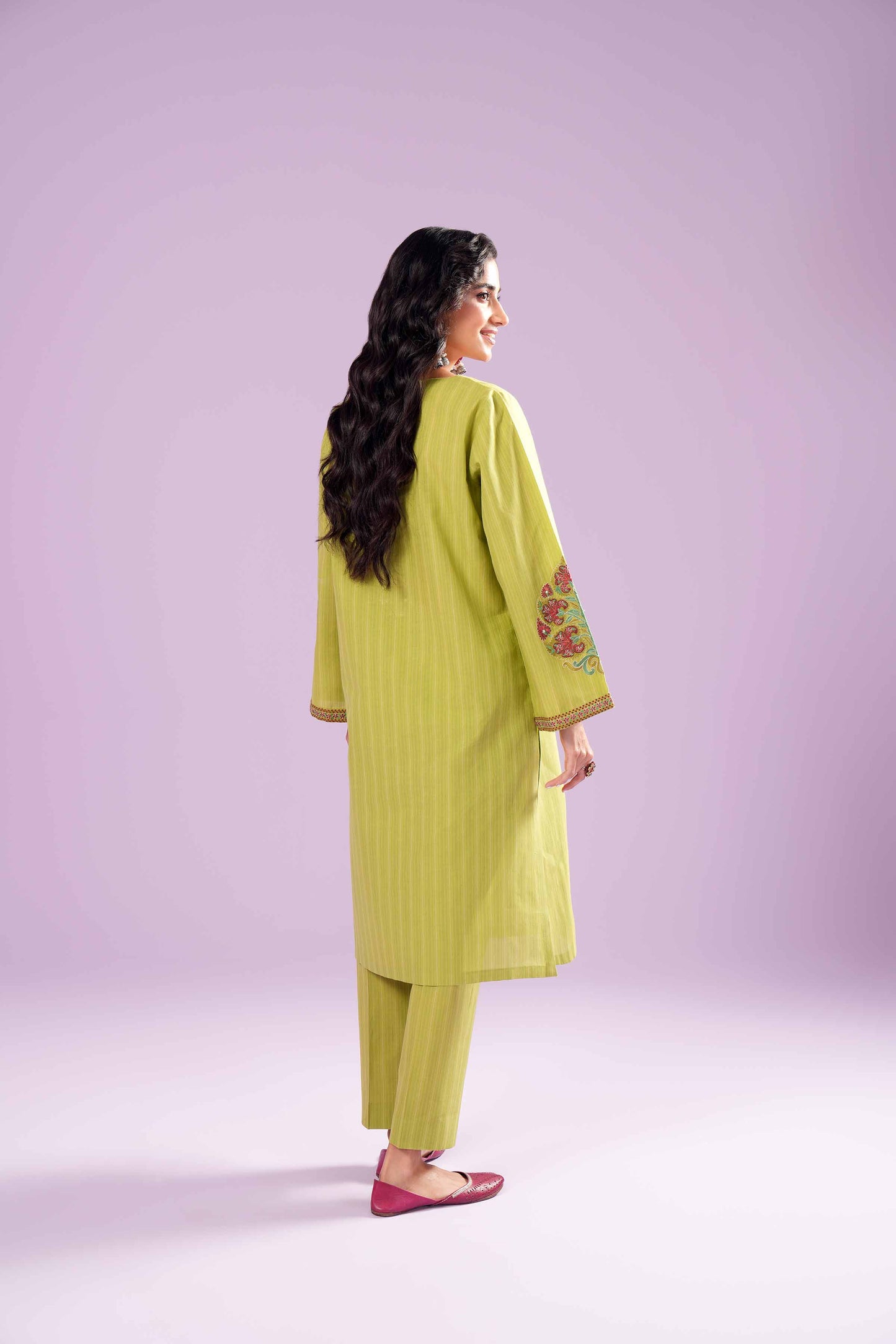 Sunlit Bloom Printed Co-ord Set – Yellow Floral Elegance