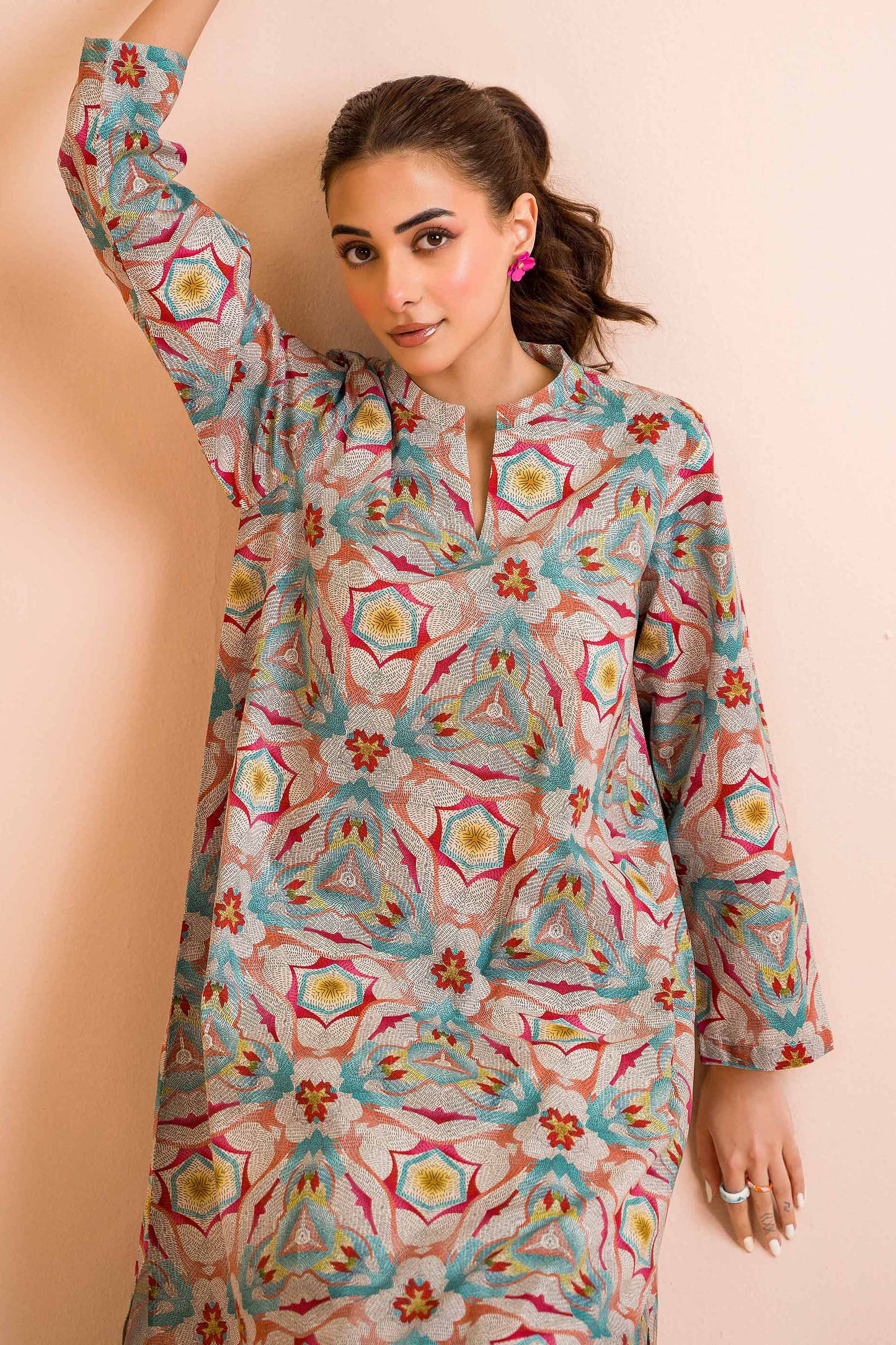 Kaleidoscope Dreams Printed Co-ord Set – Style in Every Angle