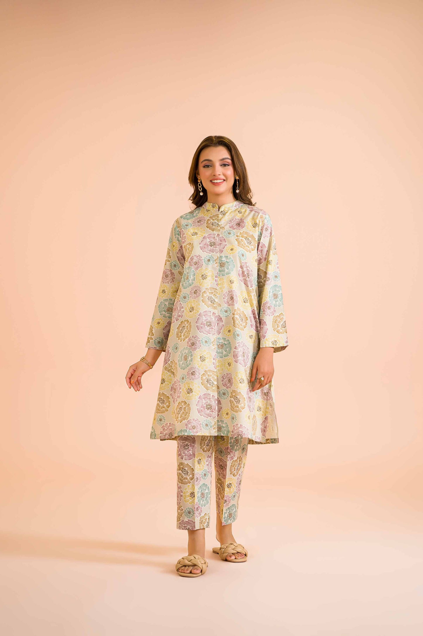 Soft Blossom Printed Co-ord