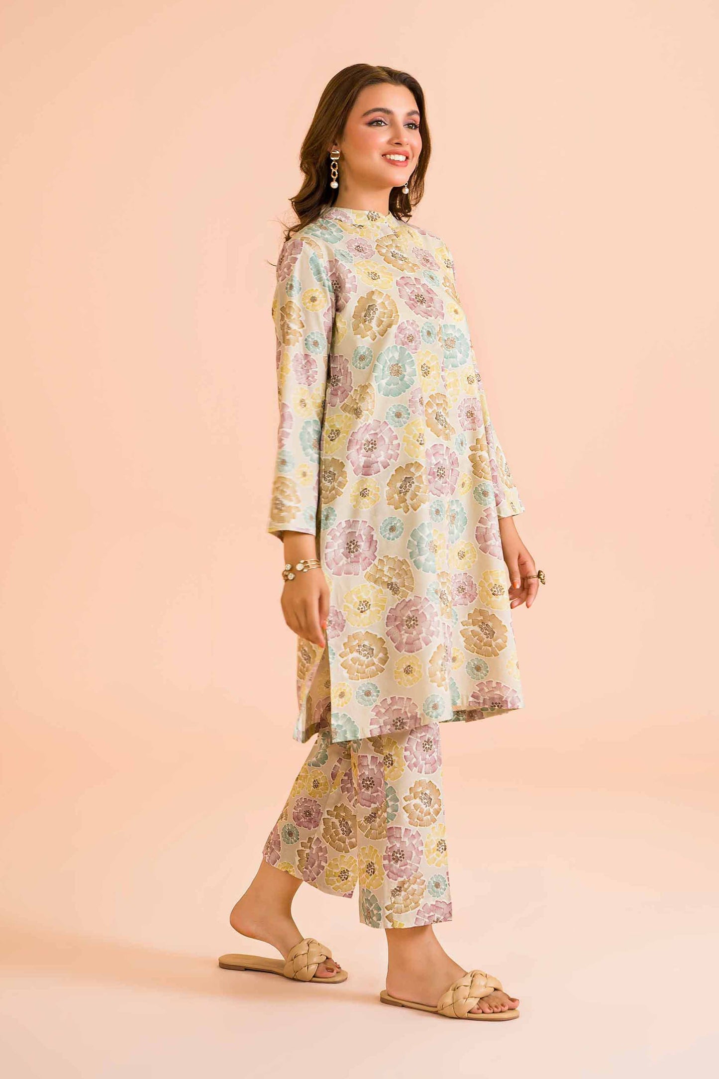 Soft Blossom Printed Co-ord