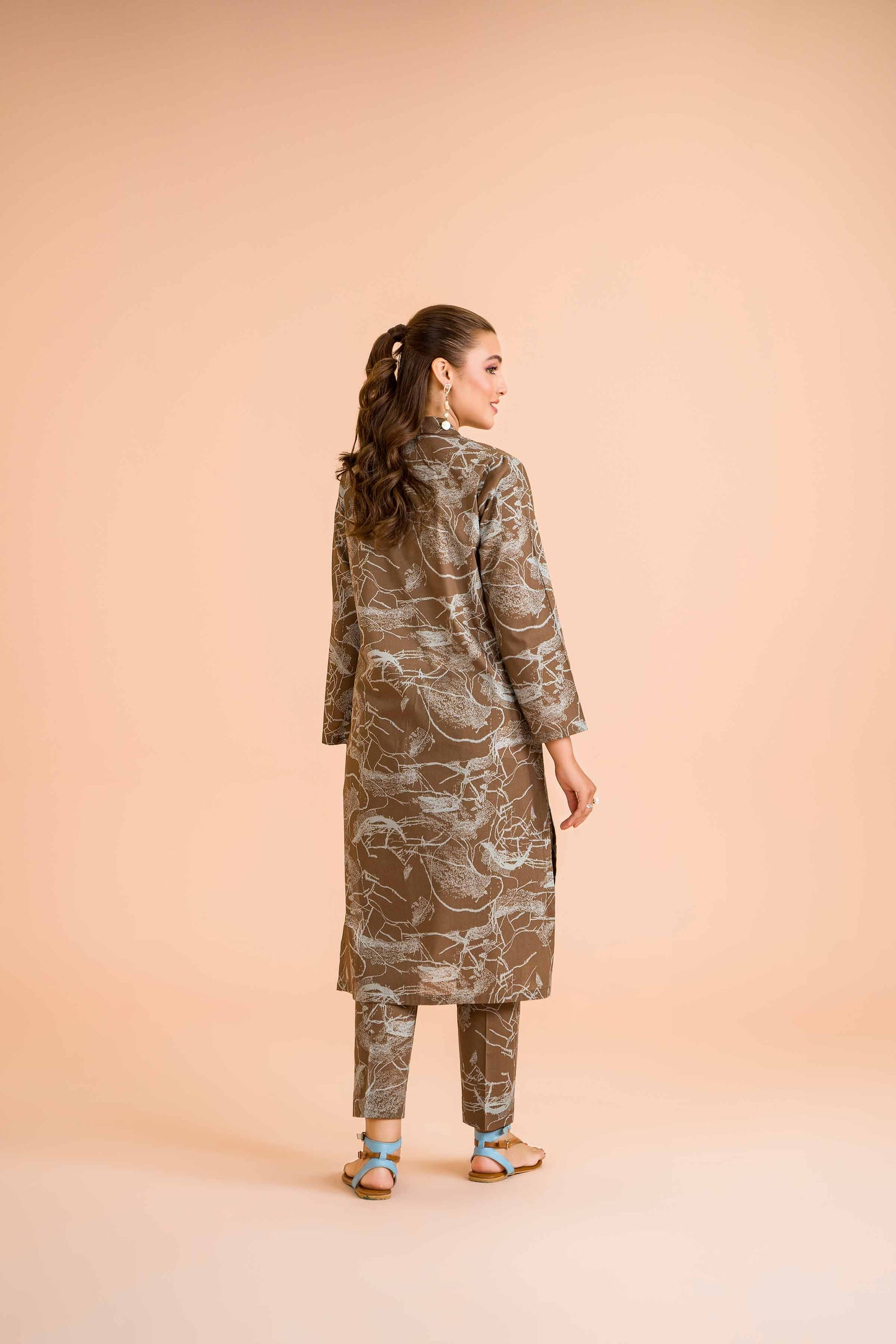Brown Harmony Abstract Ensemble