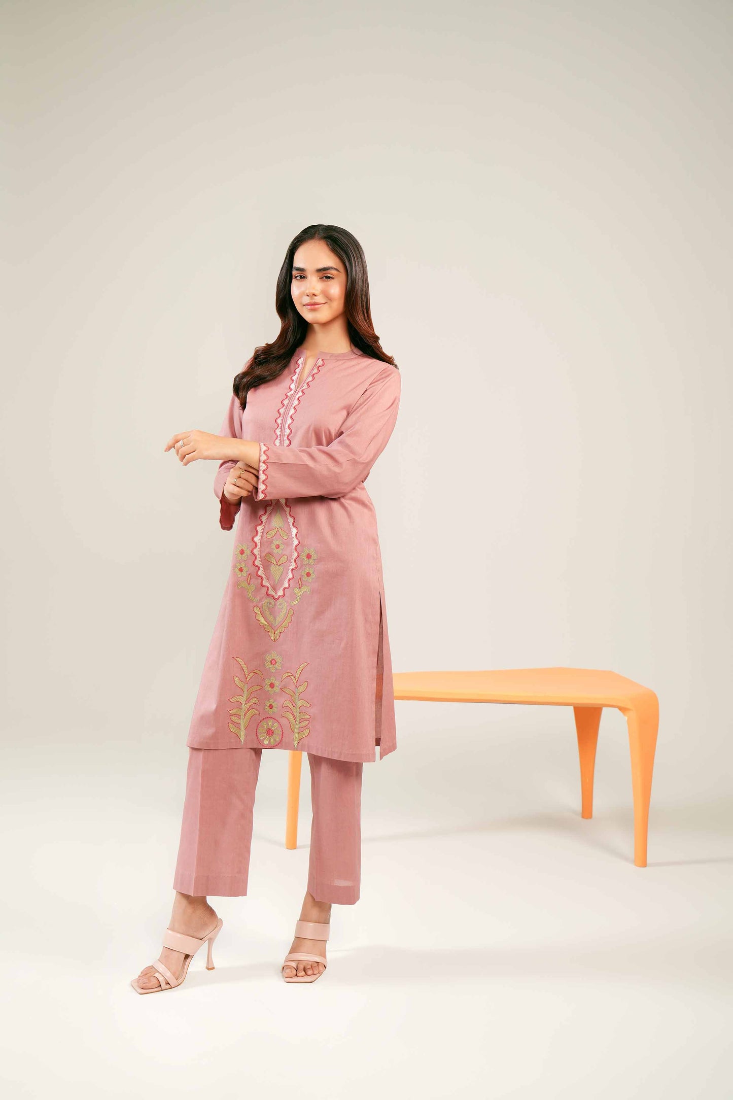 Rosewood Bloom Two-Piece Suit