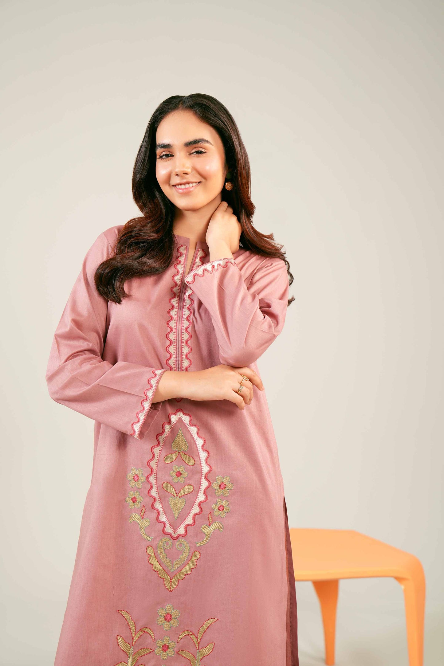 Rosewood Bloom Two-Piece Suit