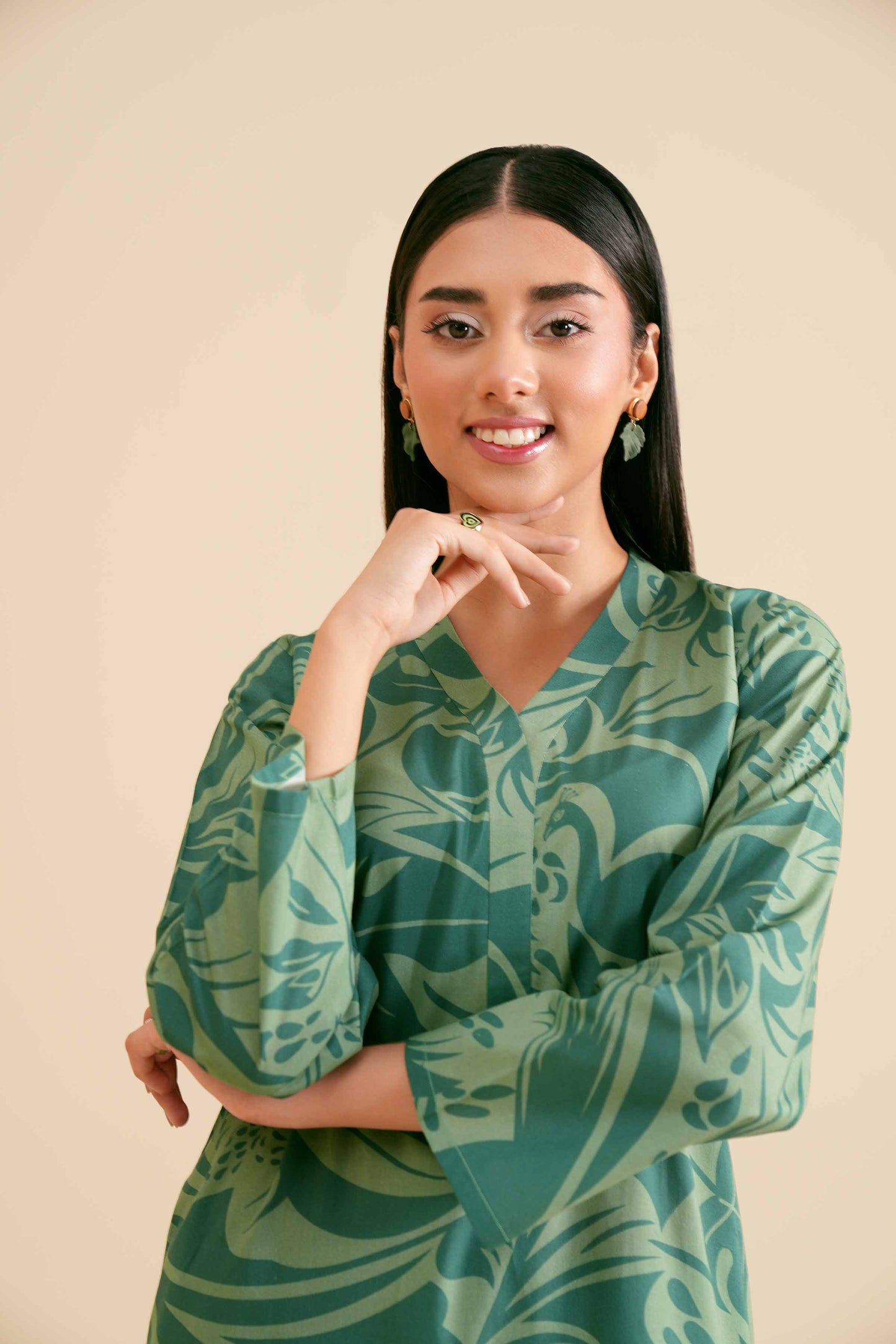 Forest Whisper Printed Co-ord