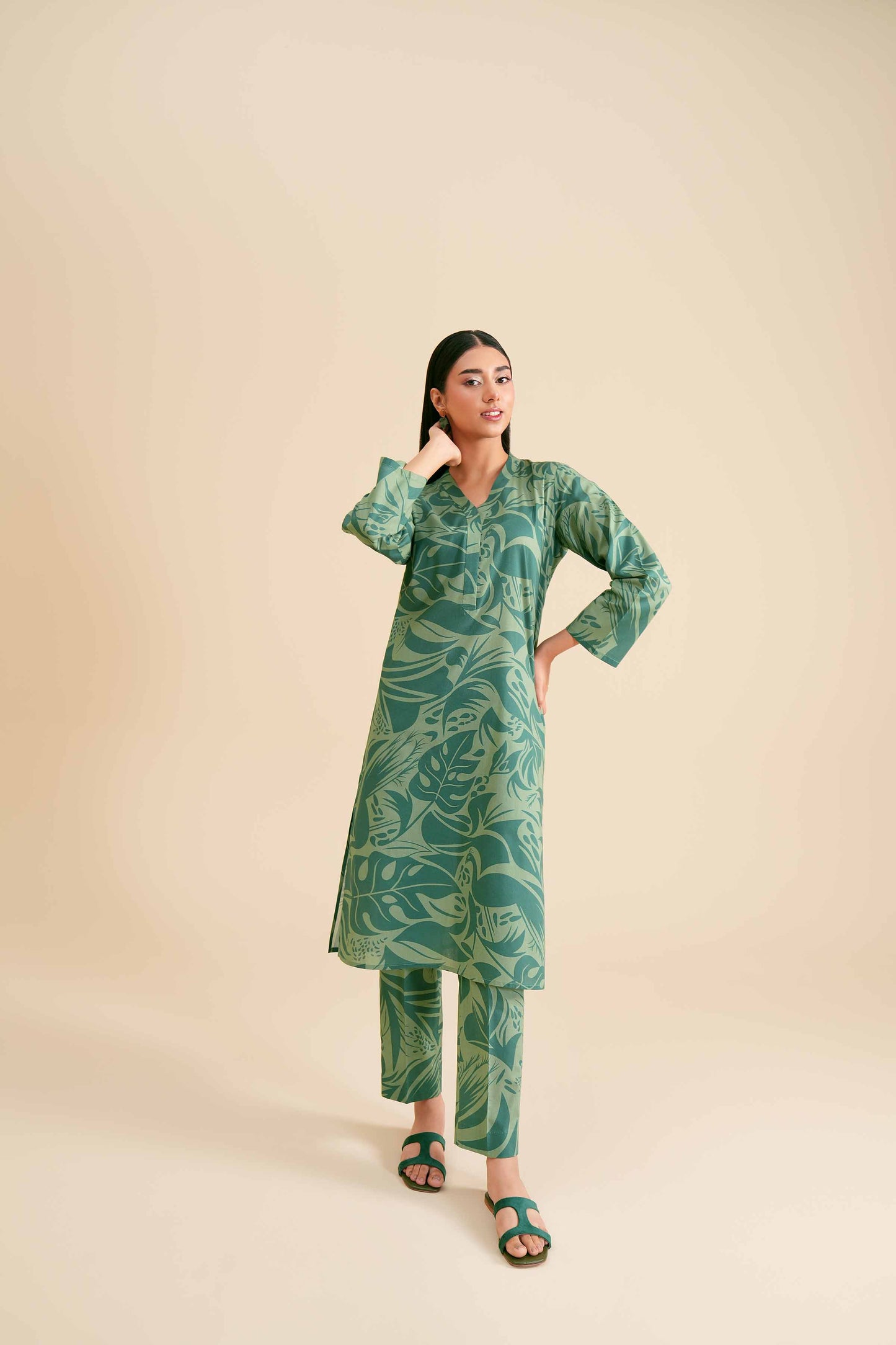 Forest Whisper Printed Co-ord