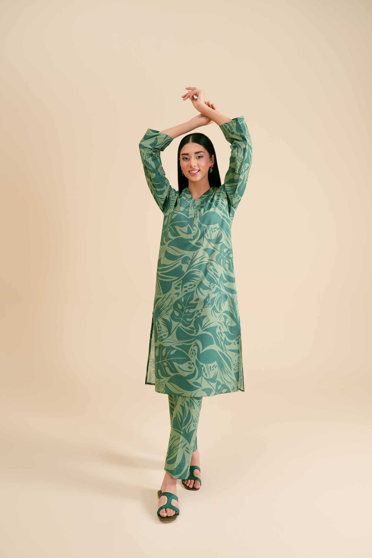 Forest Whisper Printed Co-ord