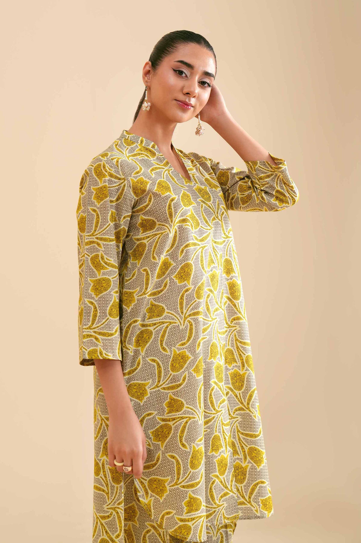 Marigold Charm Straight Fit Co-ord