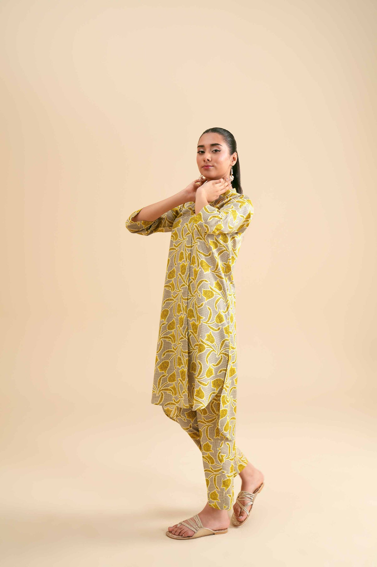 Marigold Charm Straight Fit Co-ord
