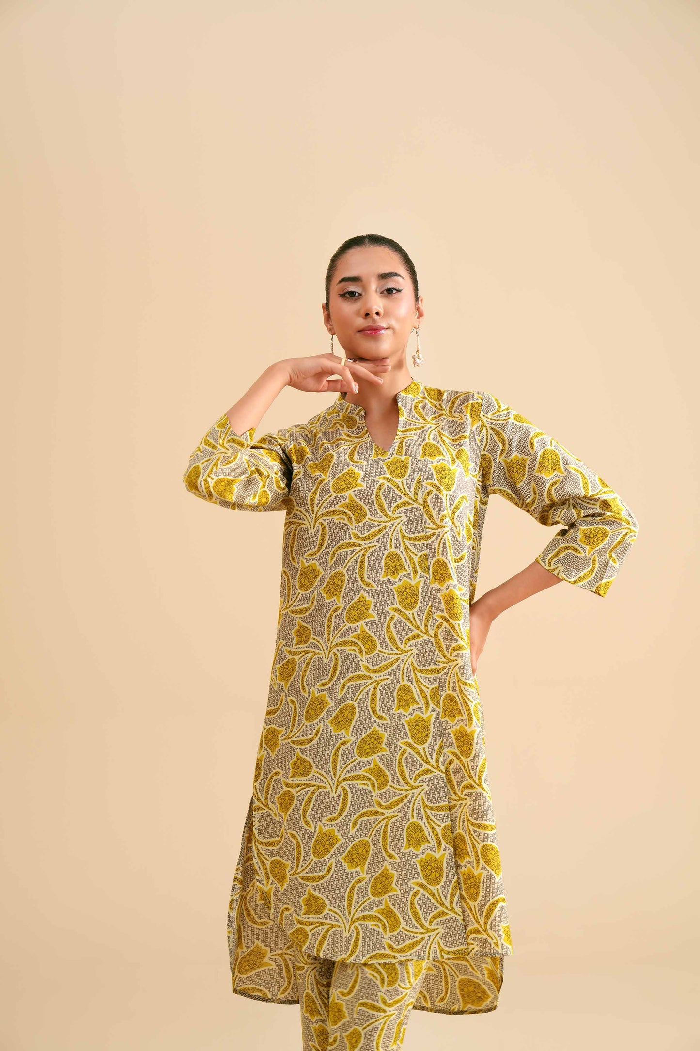 Marigold Charm Straight Fit Co-ord