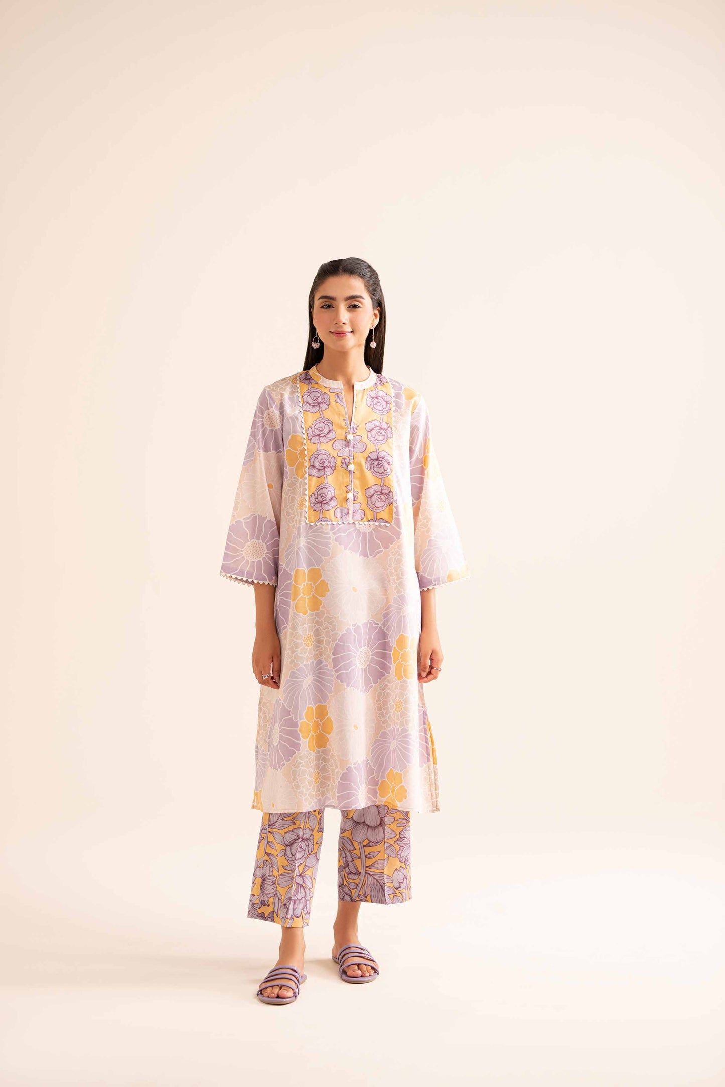 Pastel Blossom Co-ord Ensemble
