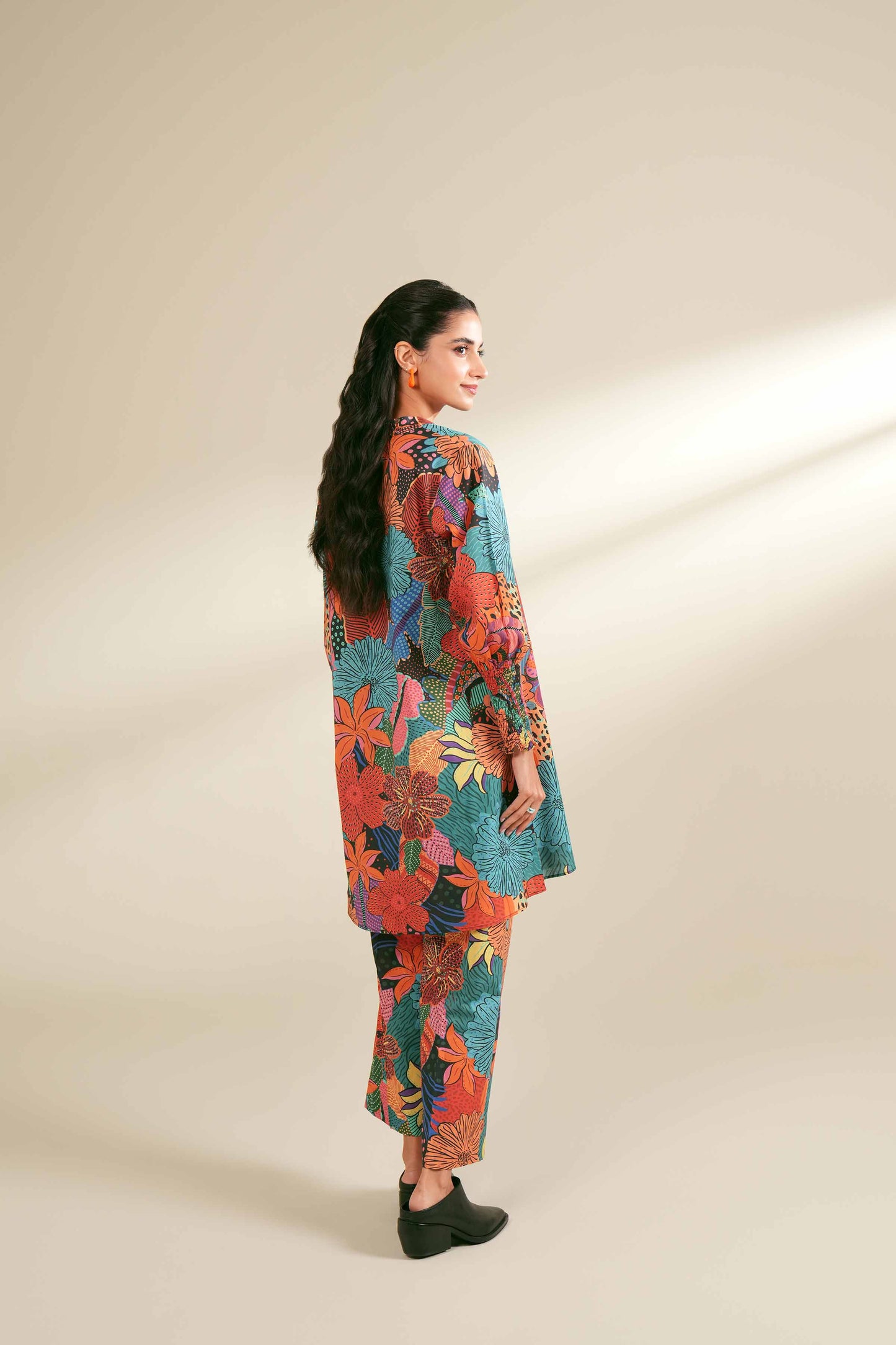 Exotic Garden Two-Piece Suit