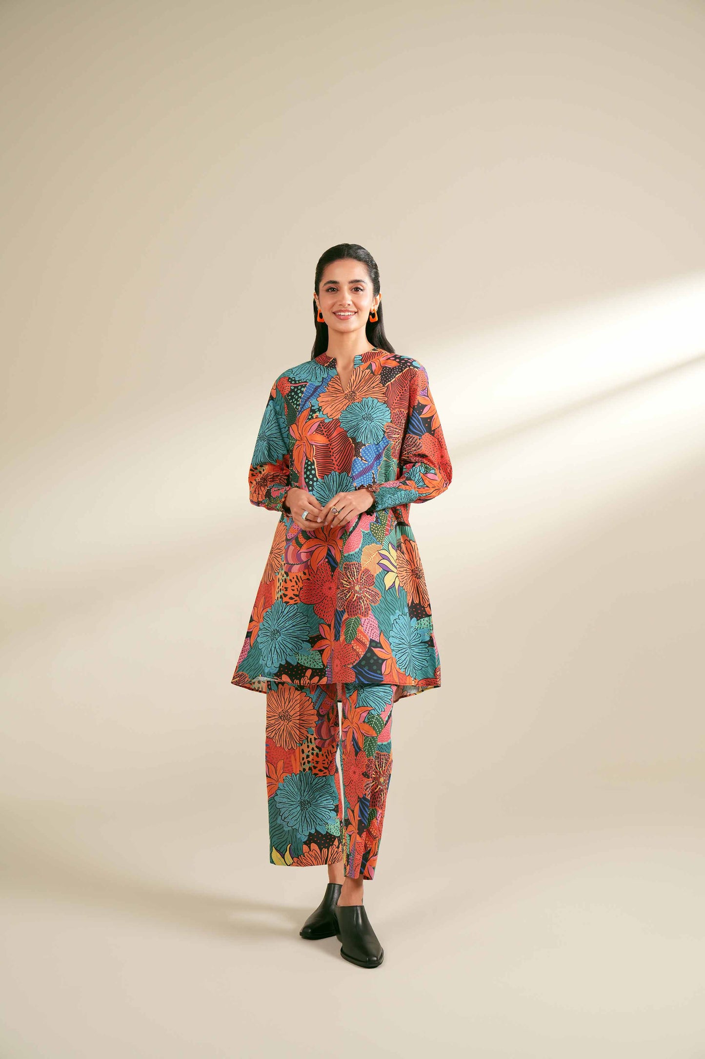 Exotic Garden Two-Piece Suit