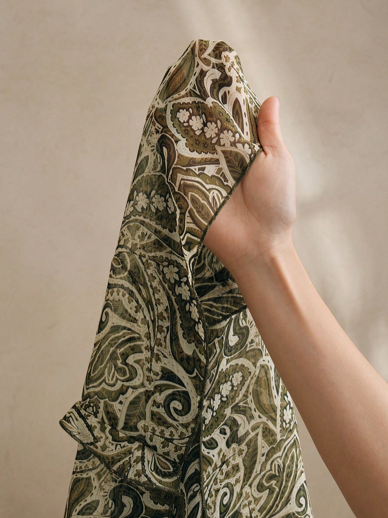 Yacht Beach Vacation Casual Plant Floral Tie Front Co-ord Set