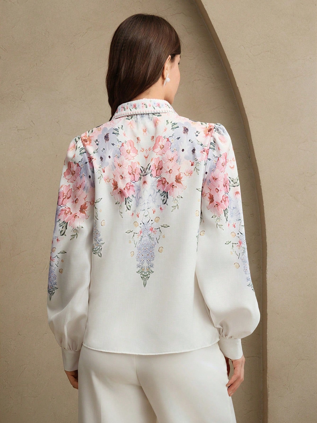 Pink and Purple Resort Style Floral Print Co-ord Set