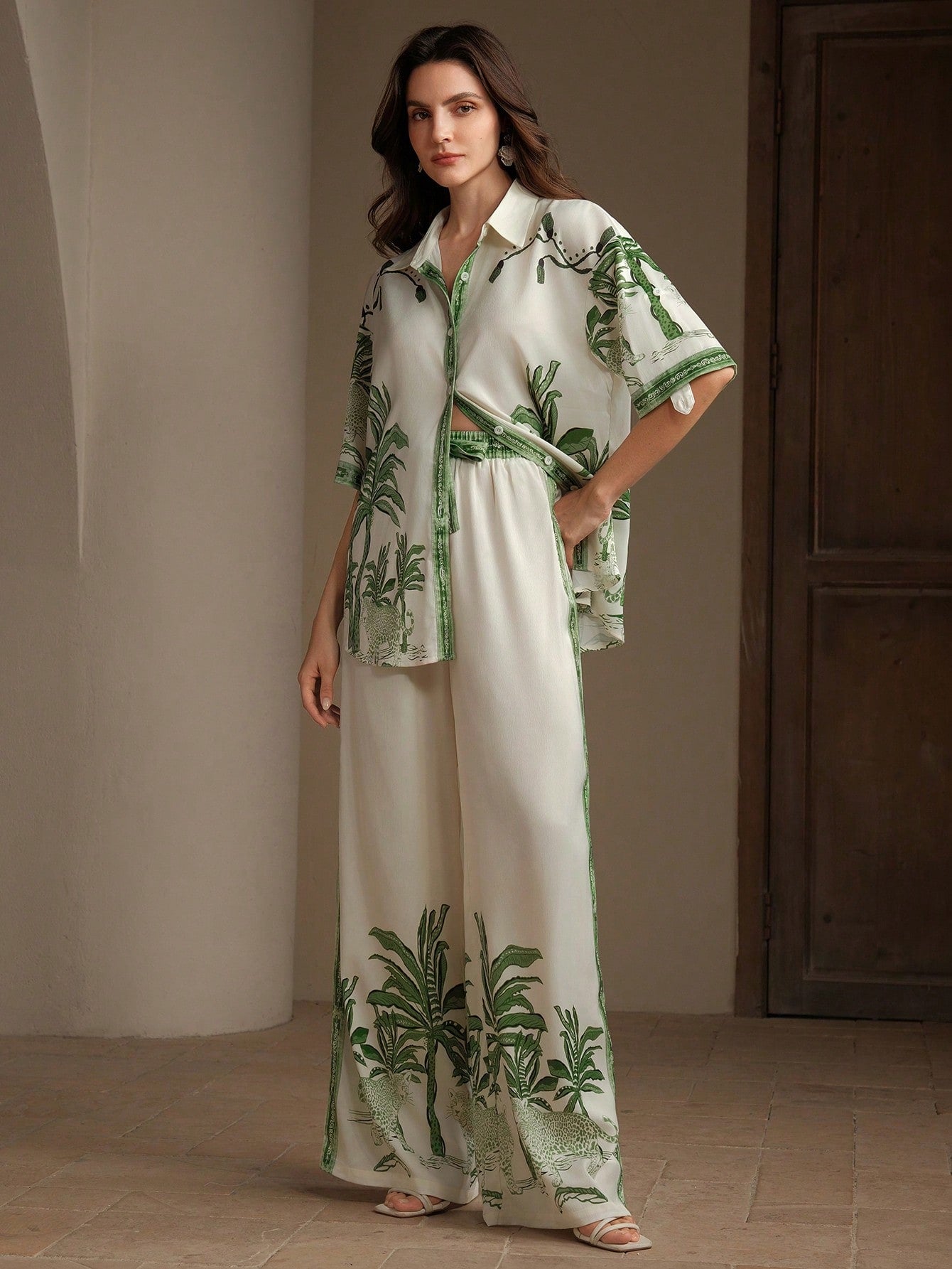 Women Two Pieces Outfits For Daily Wear Co-ord Set