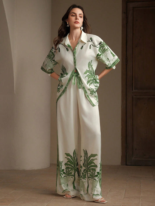 Women Two Pieces Outfits For Daily Wear Co-ord Set