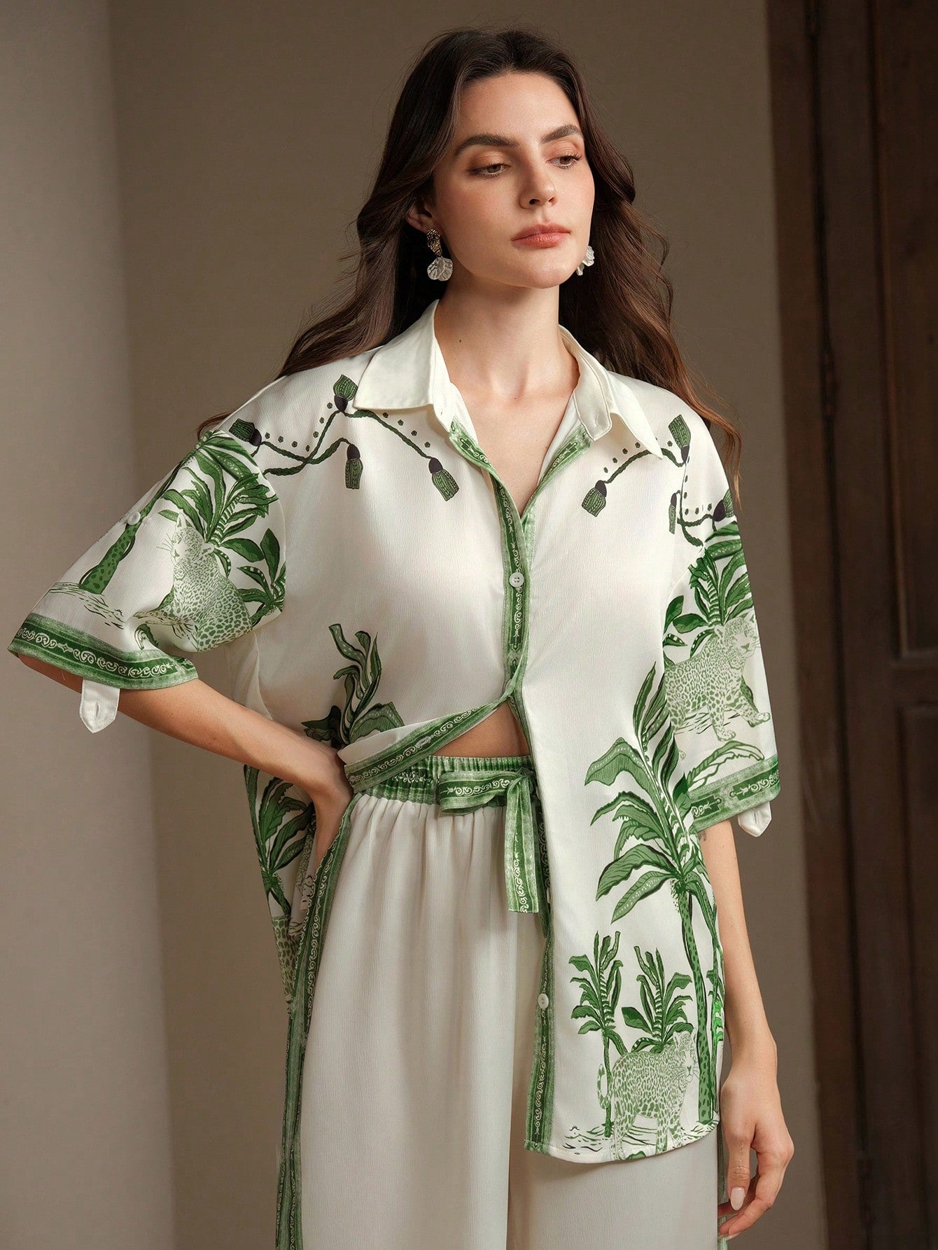 Women Two Pieces Outfits For Daily Wear Co-ord Set