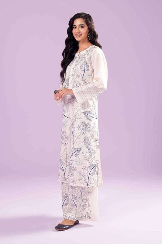 Graceful Botanics Two-Piece Outfit
