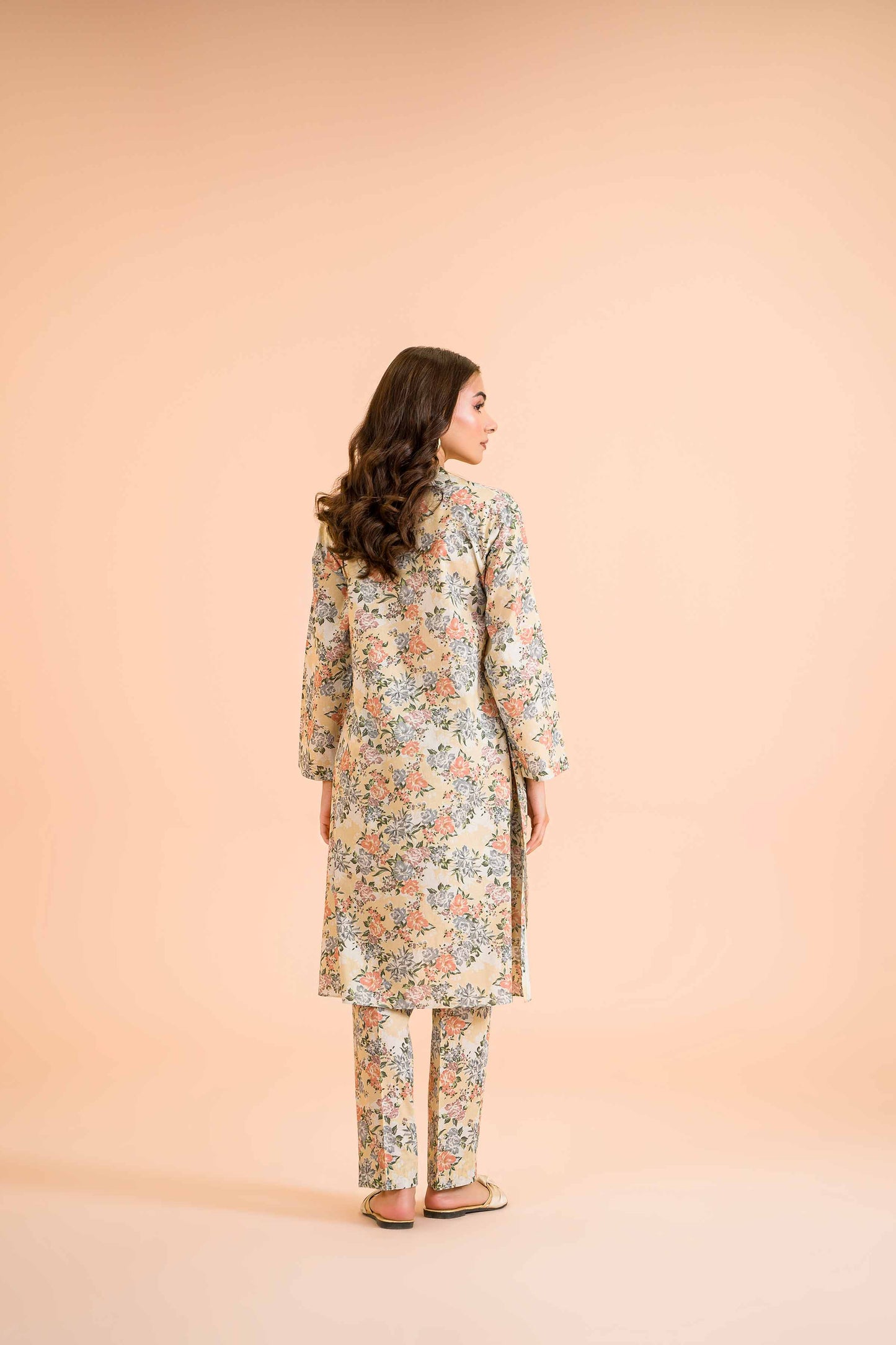 Elegant Garden Printed Kurta Set