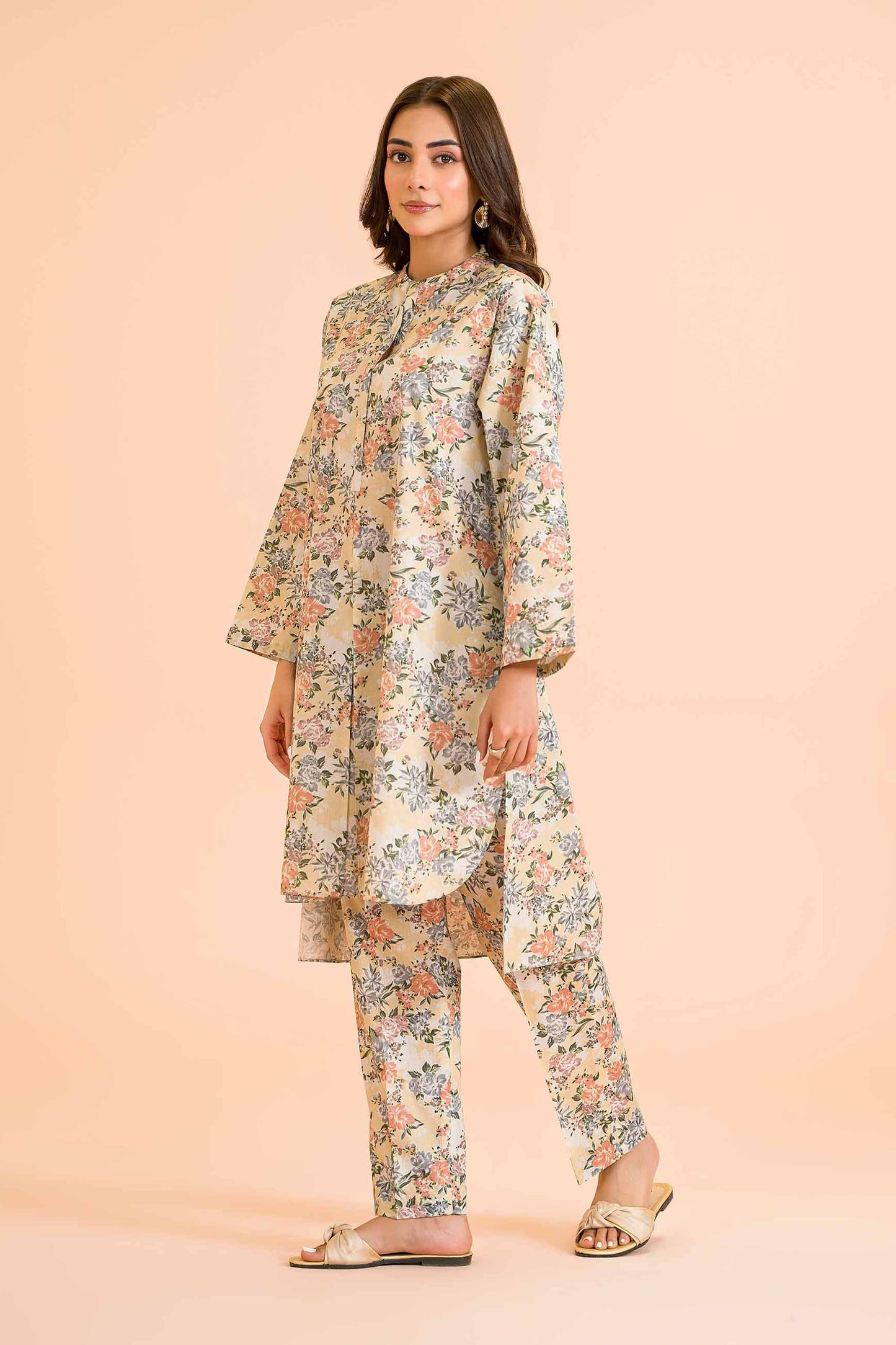 Elegant Garden Printed Kurta Set