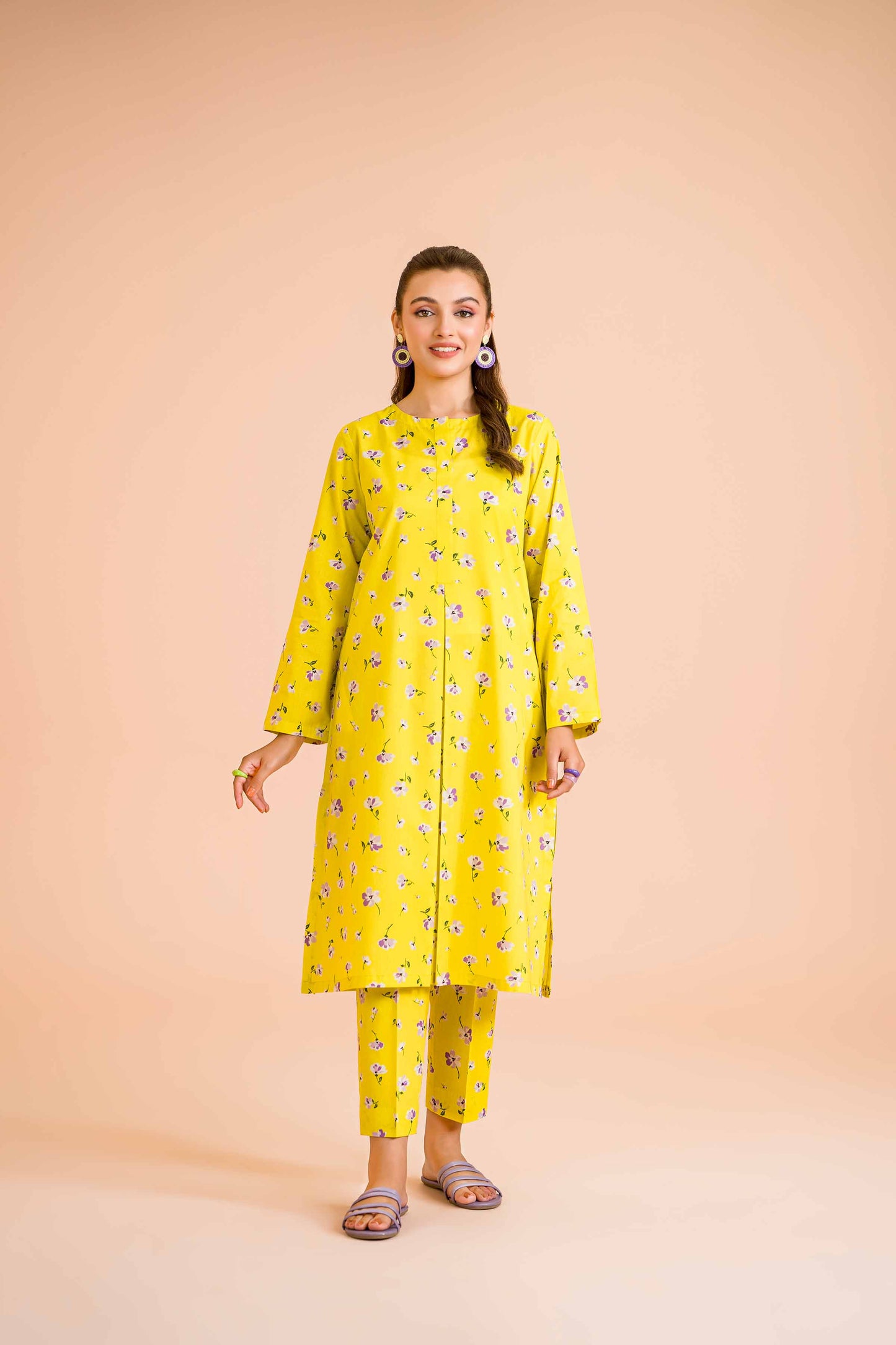 Sunflower Garden Printed Outfit