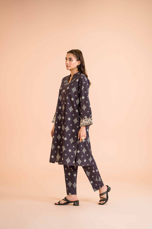 Midnight Motif Ethnic Co-ord
