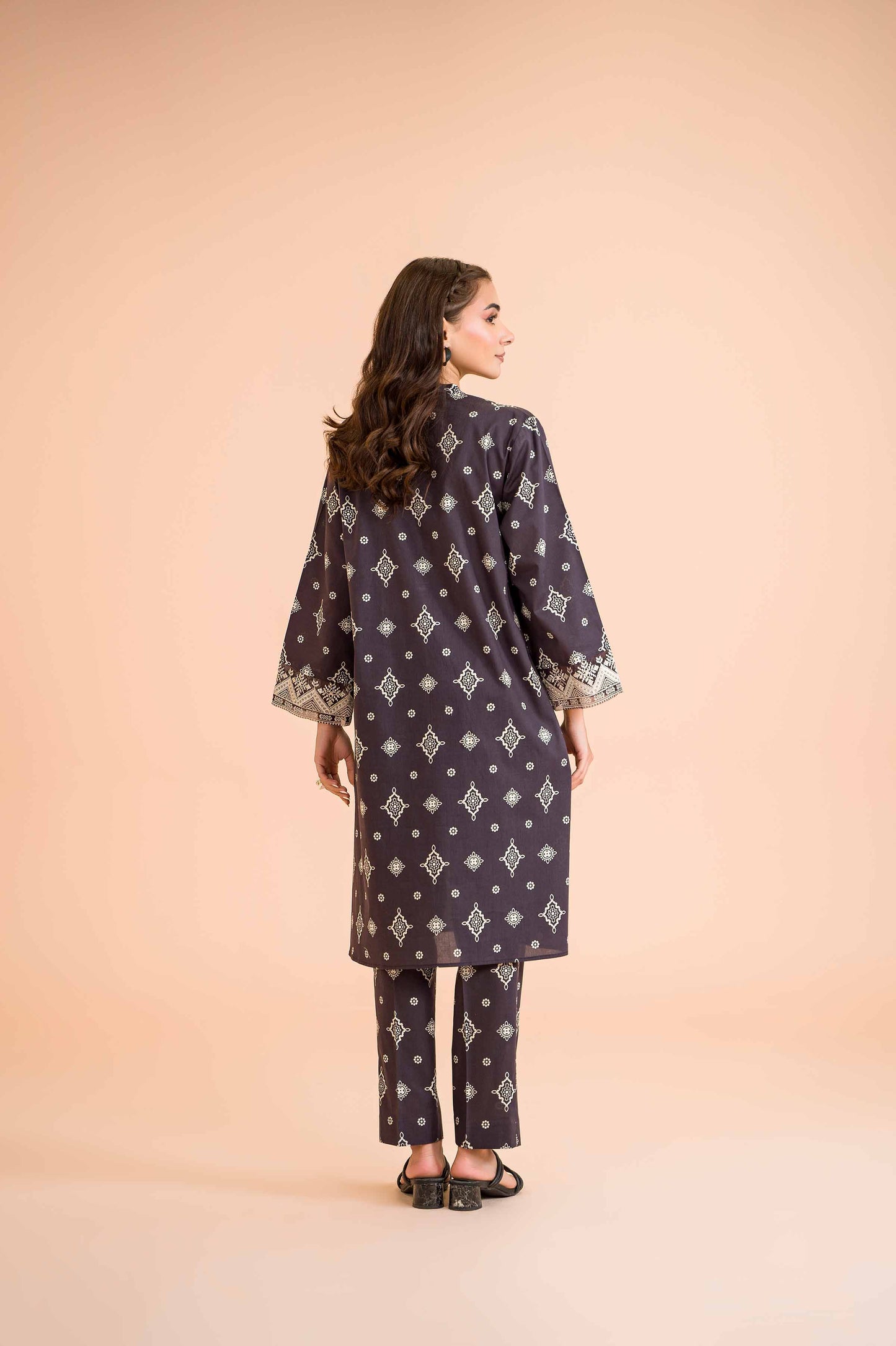 Midnight Motif Ethnic Co-ord